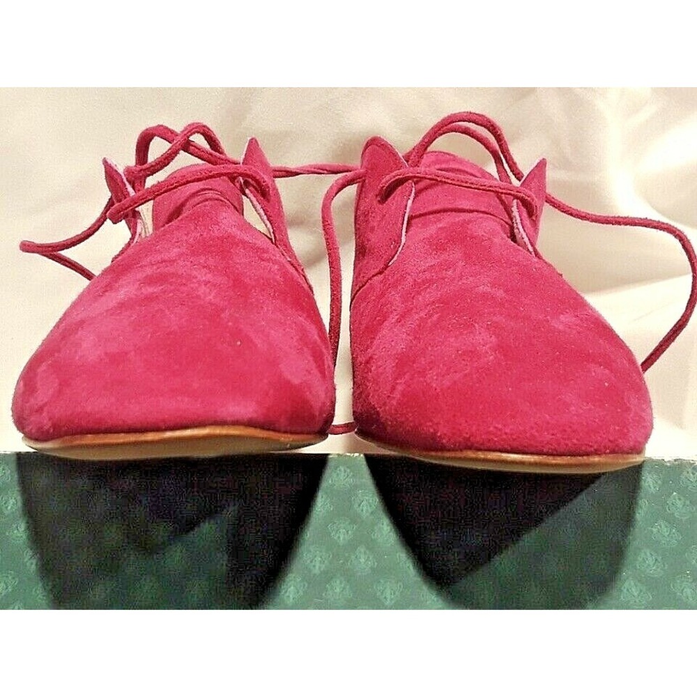 Gucci collectors new Authenticated vintage ankle boots in fuchsia suede-sz 6 med - Picture 5 of 12
